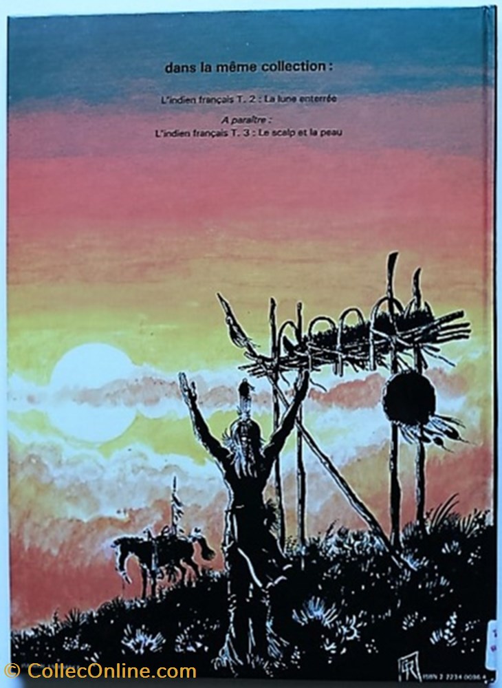 L'indien français - 01 - Rééd. 1981 livres bd revues bandes dessinees l indien francais 01 reed 1981