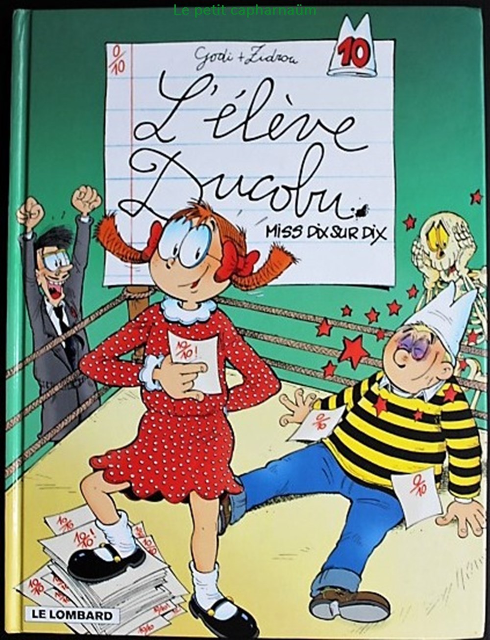 livres bd revues bandes dessinees l eleve ducobu 10 miss dix sur dix eo 2004