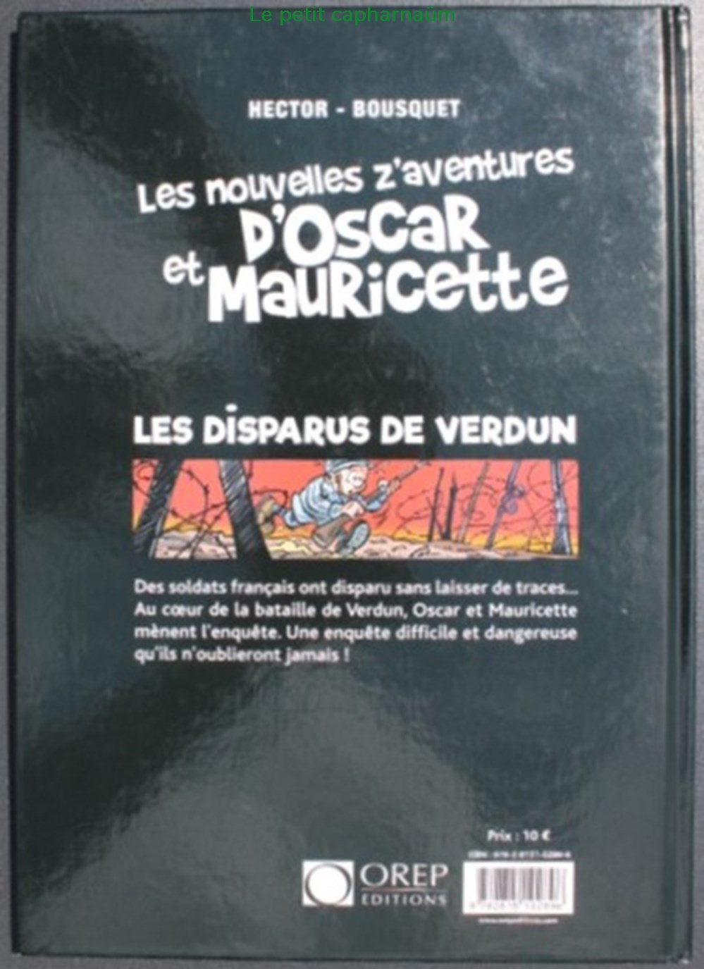 Les nouvelles z'aventures d'Oscar et Mauricette - 01 - Les disparus de Verdun - EO 2016 Dédicacée 2 livres bd revues bandes dessinees les nouvelles aventures oscar et mauricette 01 les disparus de verdun eo 2016 dedicacee