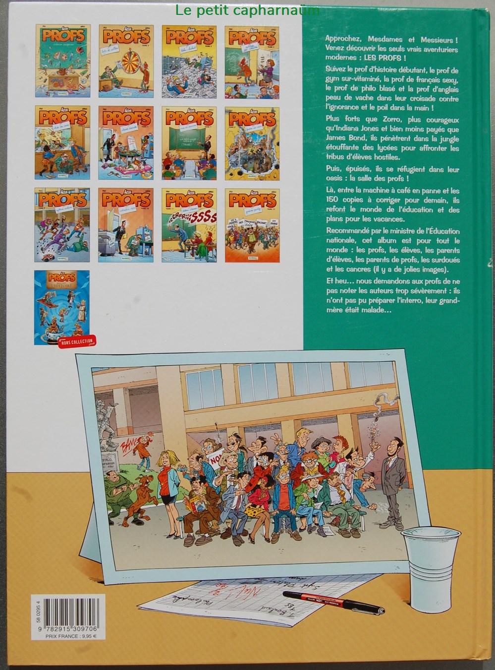 Les profs - 07 - Mise en examen - Rééd. 2006 livres bd revues bandes dessinees les profs 07 mise en examen reed 2006