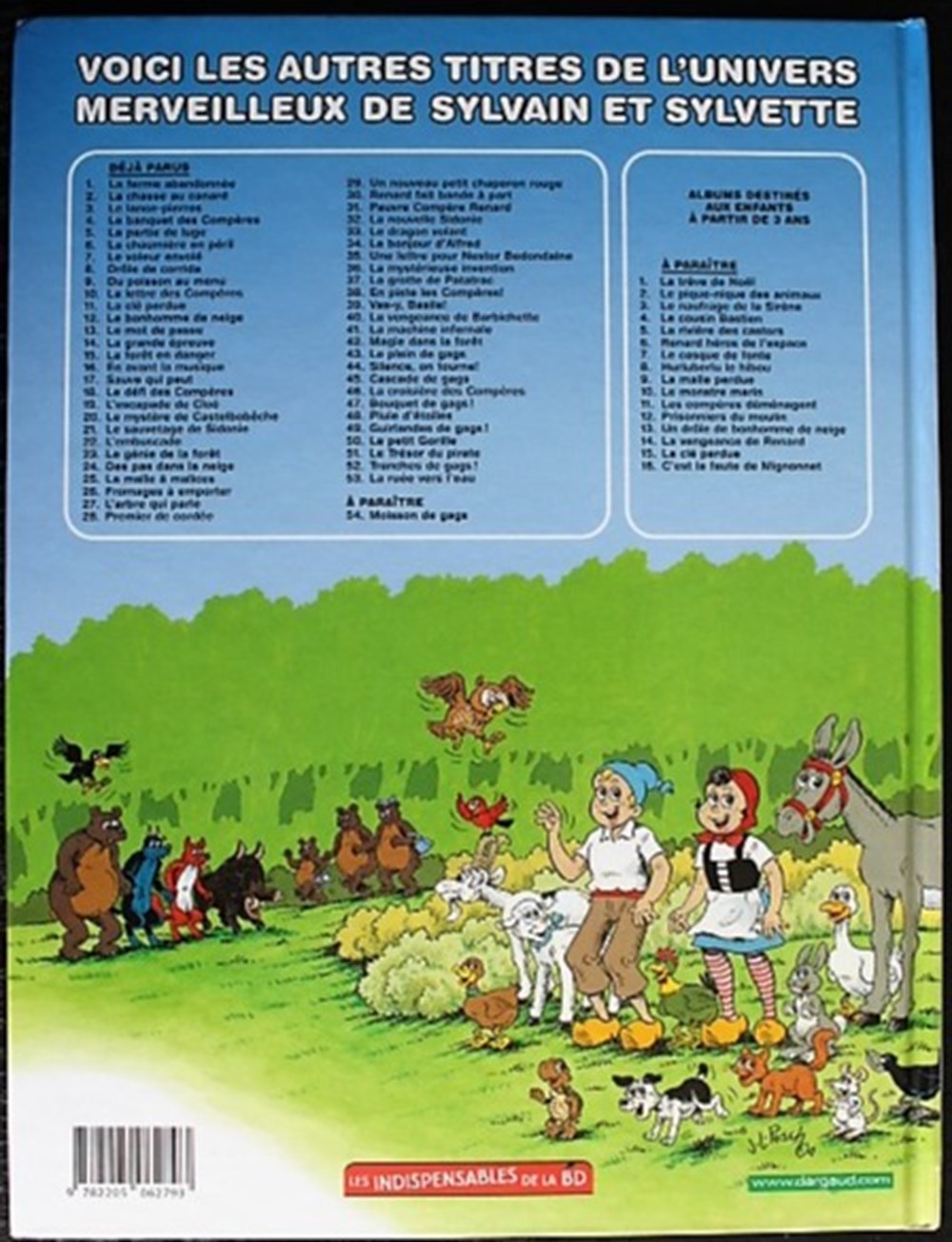 Sylvain et Sylvette - 31 - Pauvre compère renard - Rééd. 2009 livres bd revues bandes dessinees sylvain et sylvette 31 pauvre compere renard reed 2009