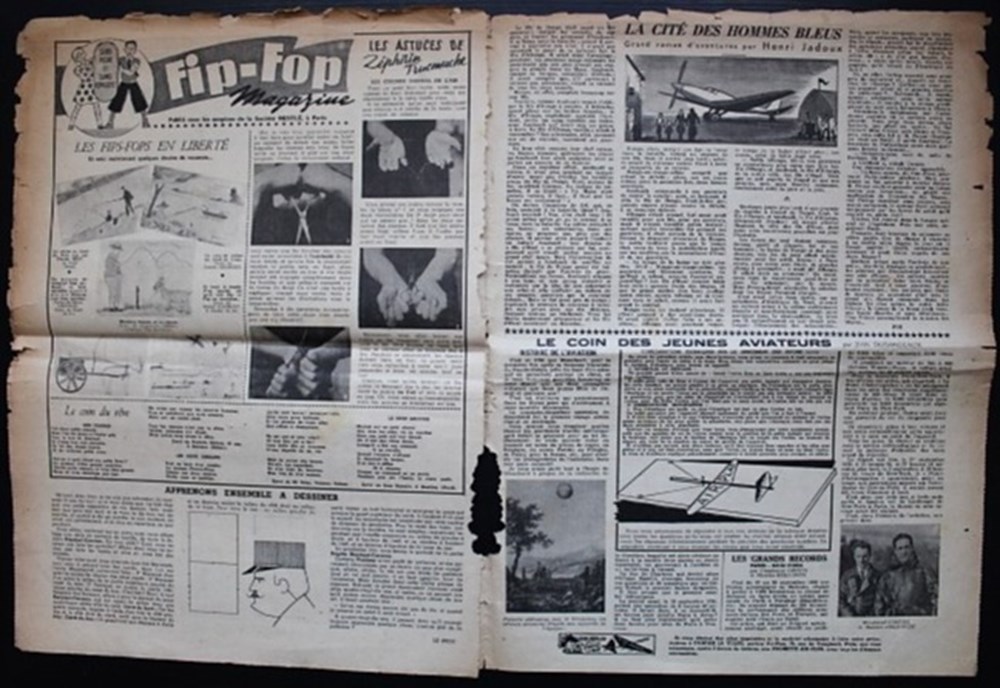 Fanfan la tulipe - 1 ère année - N°19 - 25 septembre 1941 4 livres bd revues vieux journaux fanfan la tulipe 1 ere annee n 19 25 septembre 1941