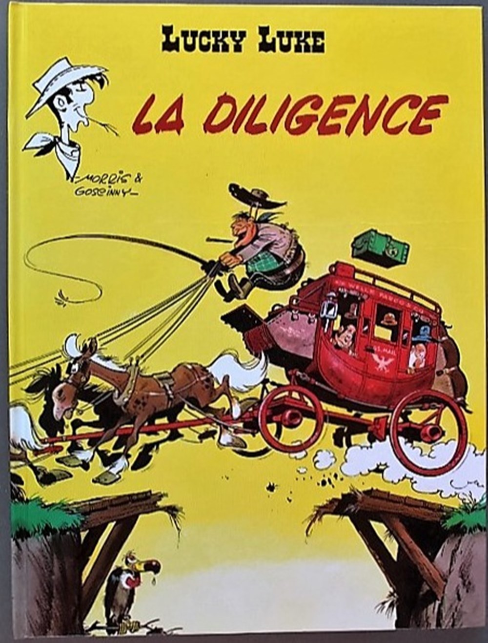 Lucky Luke - 32 - La diligence - Rééd. 2000 livres bd revues bandes dessinees lucky luke 32 la diligence reed 2000