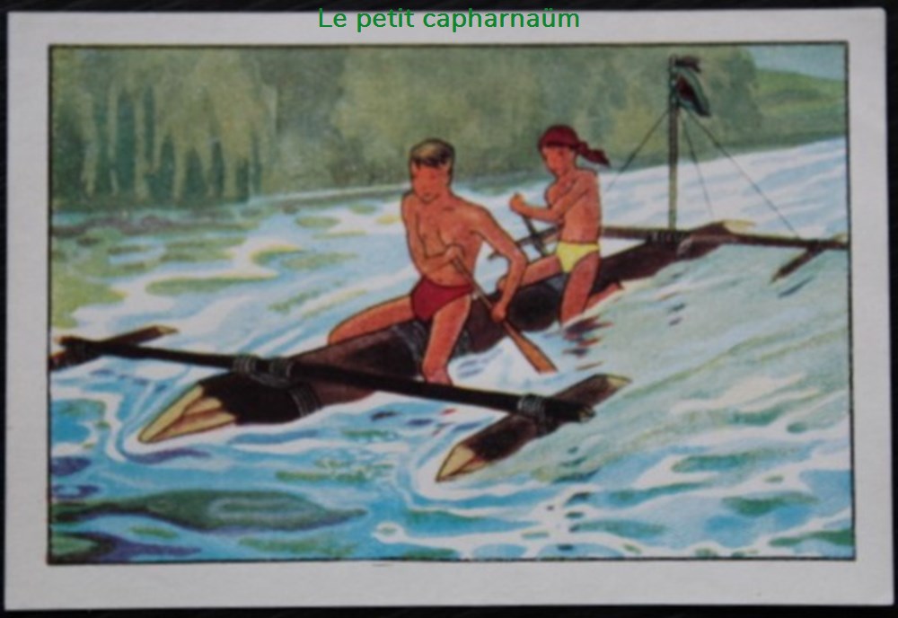 Image / Chromo - La vie fière et joyeuse des scouts - XX-05 - Un ubas documents anciens chromos images alimentaires image chromo la vie fiere et joyeuse des scouts xx 05 un ubas