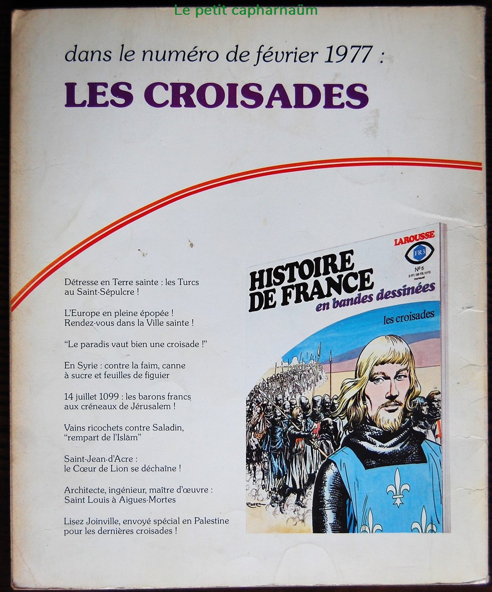 Histoire de France en BD - 04 - Hugues Capet, Guilaume le conquérant - EO 1977 livres revues bandes dessinees histoire de france en bd 04 hugues capet guilaume le conquerant eo 1977