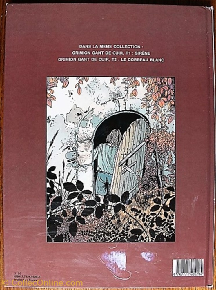 Grimion gant de cuir - 02 - Le corbeau blanc - Rééd. 1986 livres bd revues bandes dessinees grimion gant de cuir 02 le corbeau blanc reed 1986