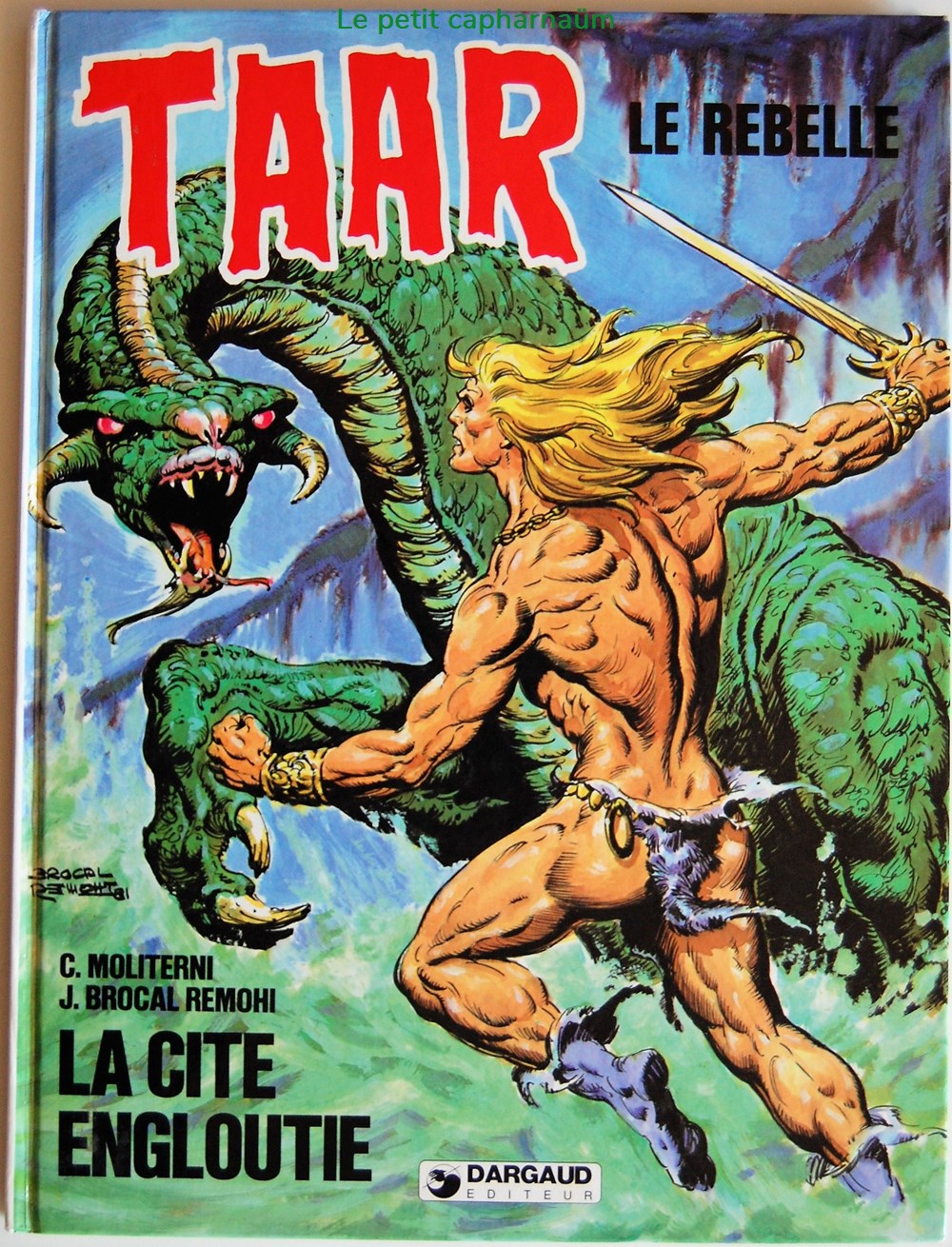 Taar - 07 - La cité engloutie - EO 1981 livres bd revues bandes dessinees taar 07 la cite engloutie eo 1981