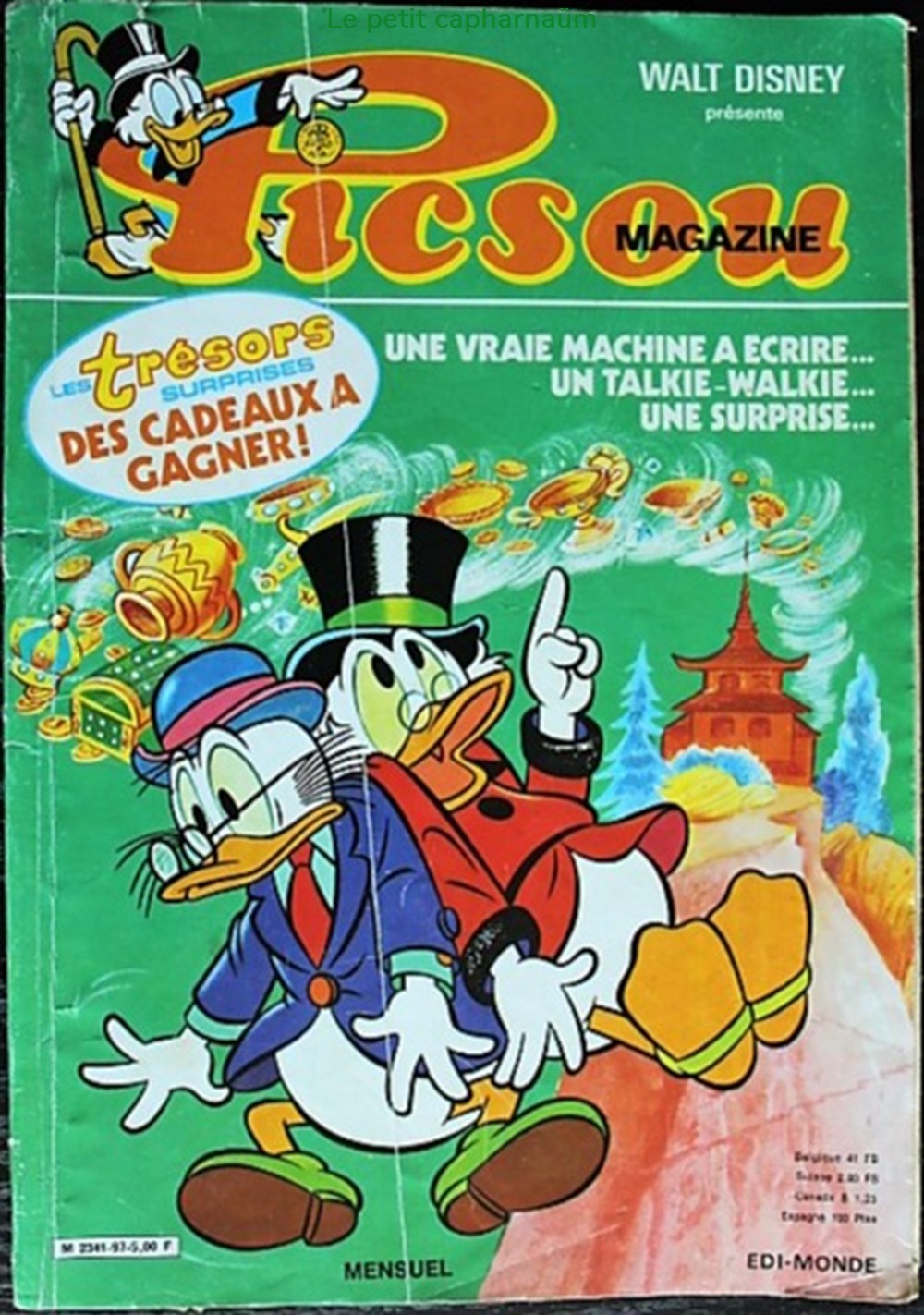 livres bd revues picsou magazine n 097