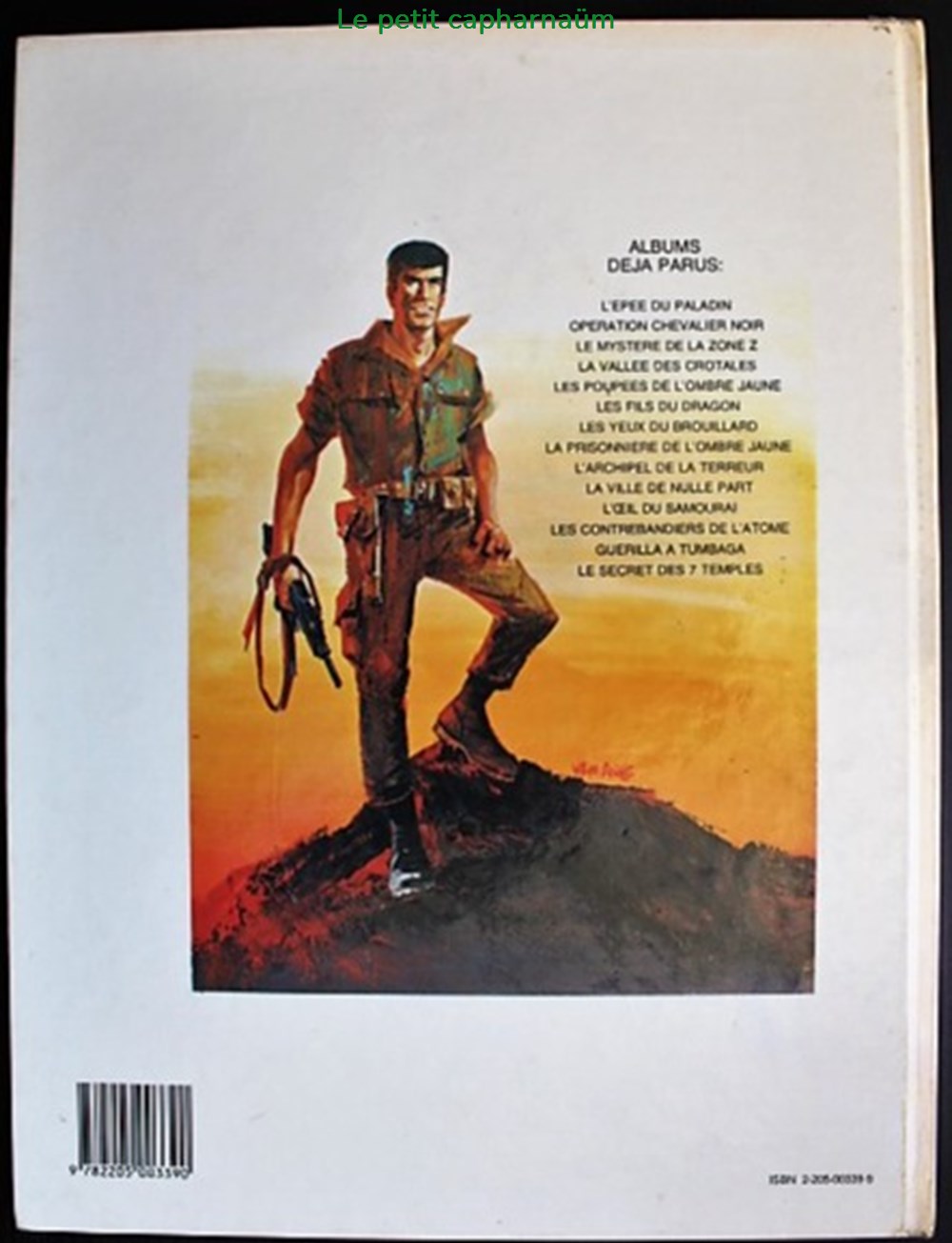 livres bd revues bandes dessinees bob morane 07 la vallee des crotales reed 1994