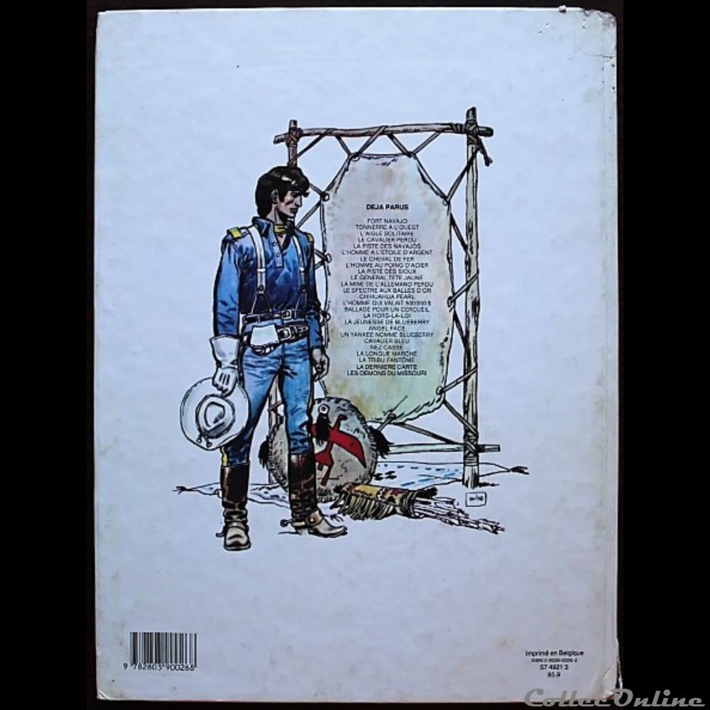 livres bd revues bandes dessinees album blueberry 25 les demons du missouri eo 1985