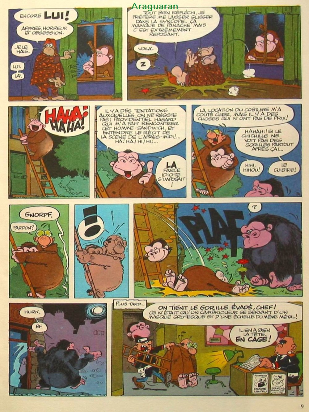 Album - Achille Talon - 15 - Achille talon et le quadrumane optimiste 8 livres bd revues bandes dessinees album achille talon 15 achille talon et le quadrumane optimiste