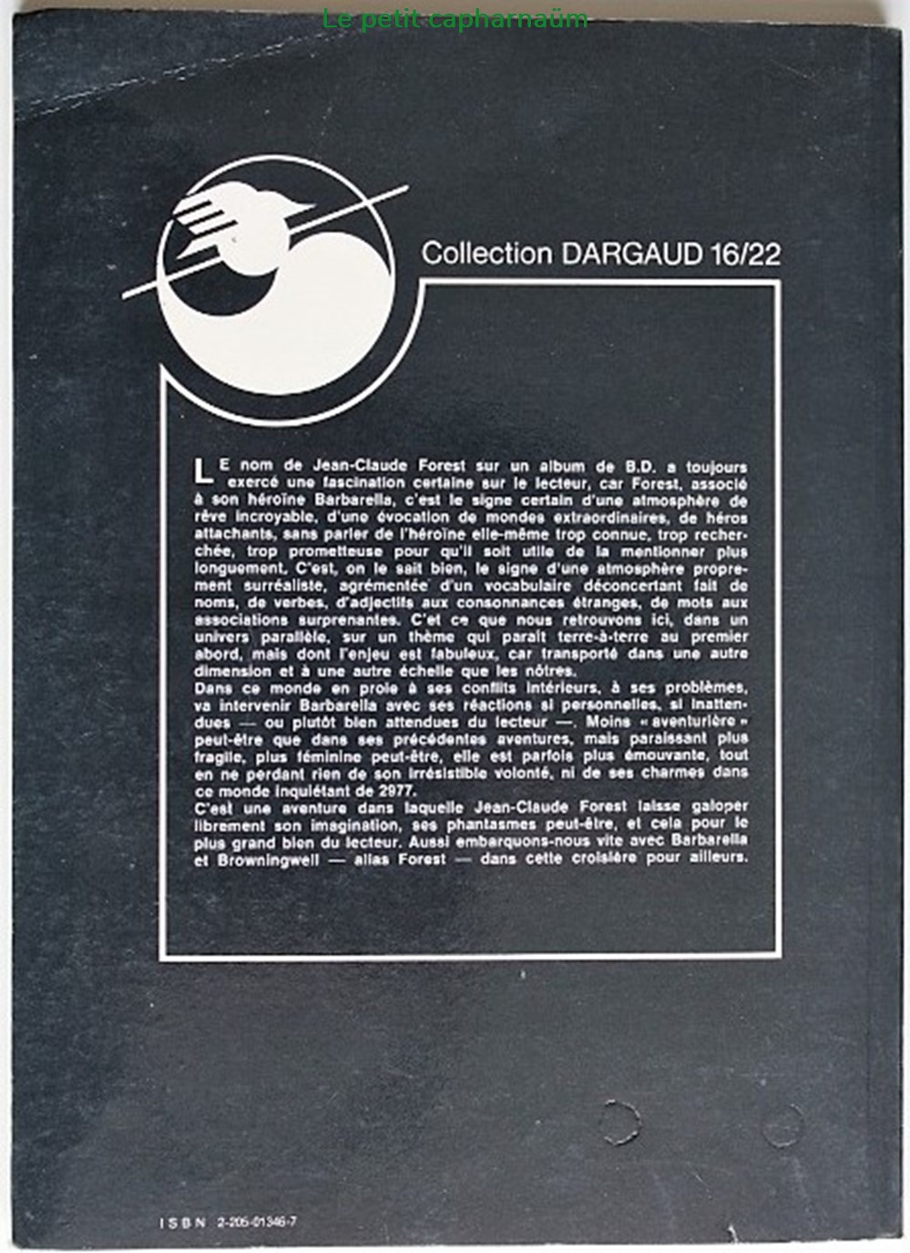 Collection 16/22 - 062 - Barbarella - Le Semble-lune - Rééd. 1979 livres bd revues bandes dessinees collection 16 22 062 barbarella le semble lune reed 1979