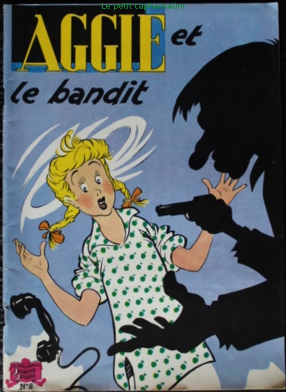 Album - Aggie - 08 - Aggie et le bandit - Rééd. 1980 livres bd revues bandes dessinees album aggie 08 aggie et le bandit reed 1980