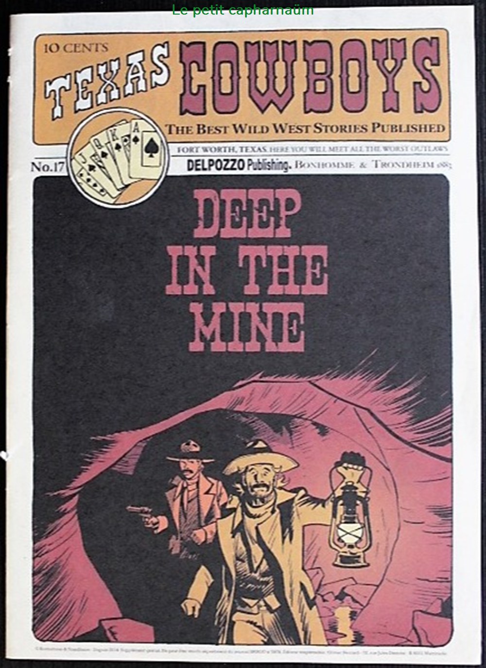 livres bd revues bandes dessinees texas cowboys 17 deep in the mine eo 2014 mini recits spirou