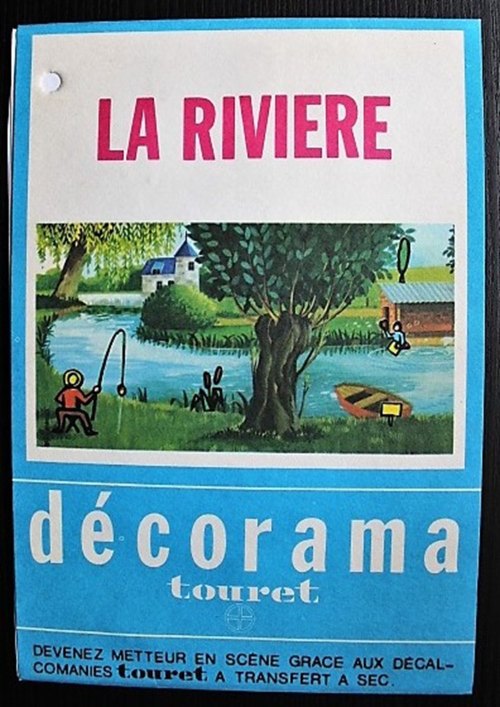Décorama - Touret - La rivière divers decorations magnets autocollants decalcomanies decorama touret la riviere