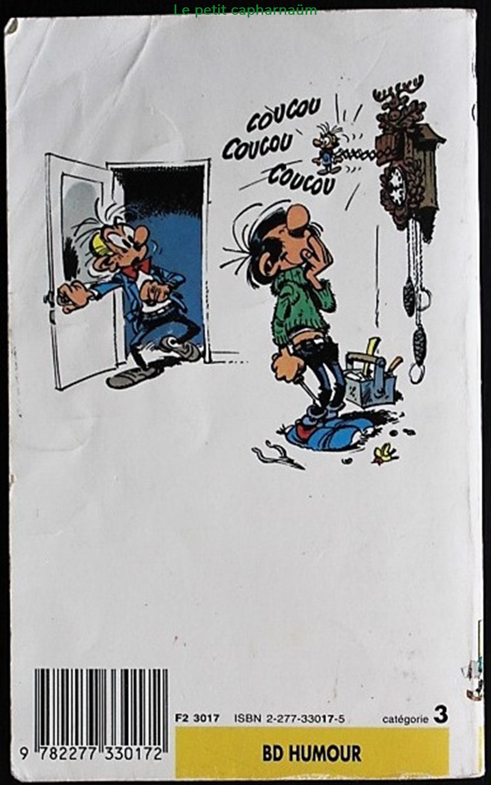Gaston (Poche) - 01 - Gala de gaffes - Livre de poche 1992 livres bd revues bandes dessinees gaston poche 01 gala de gaffes livre de poche 1992