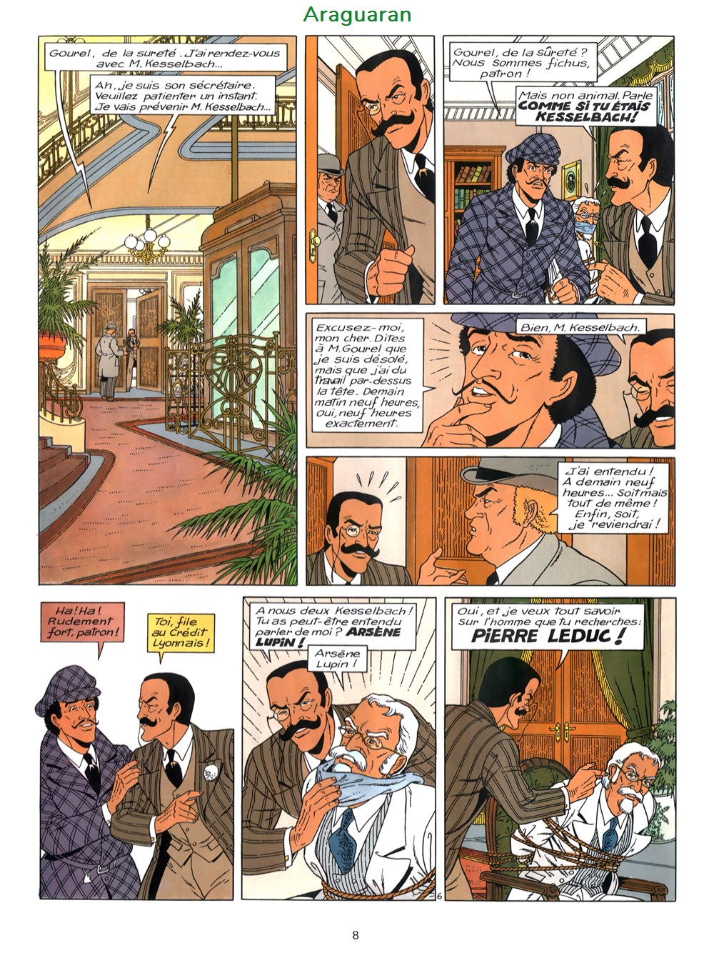 Album - Arsène Lupin - 02 - 813 ; La double vie 7 livres bd revues bandes dessinees album arsene lupin 02 813 la double vie