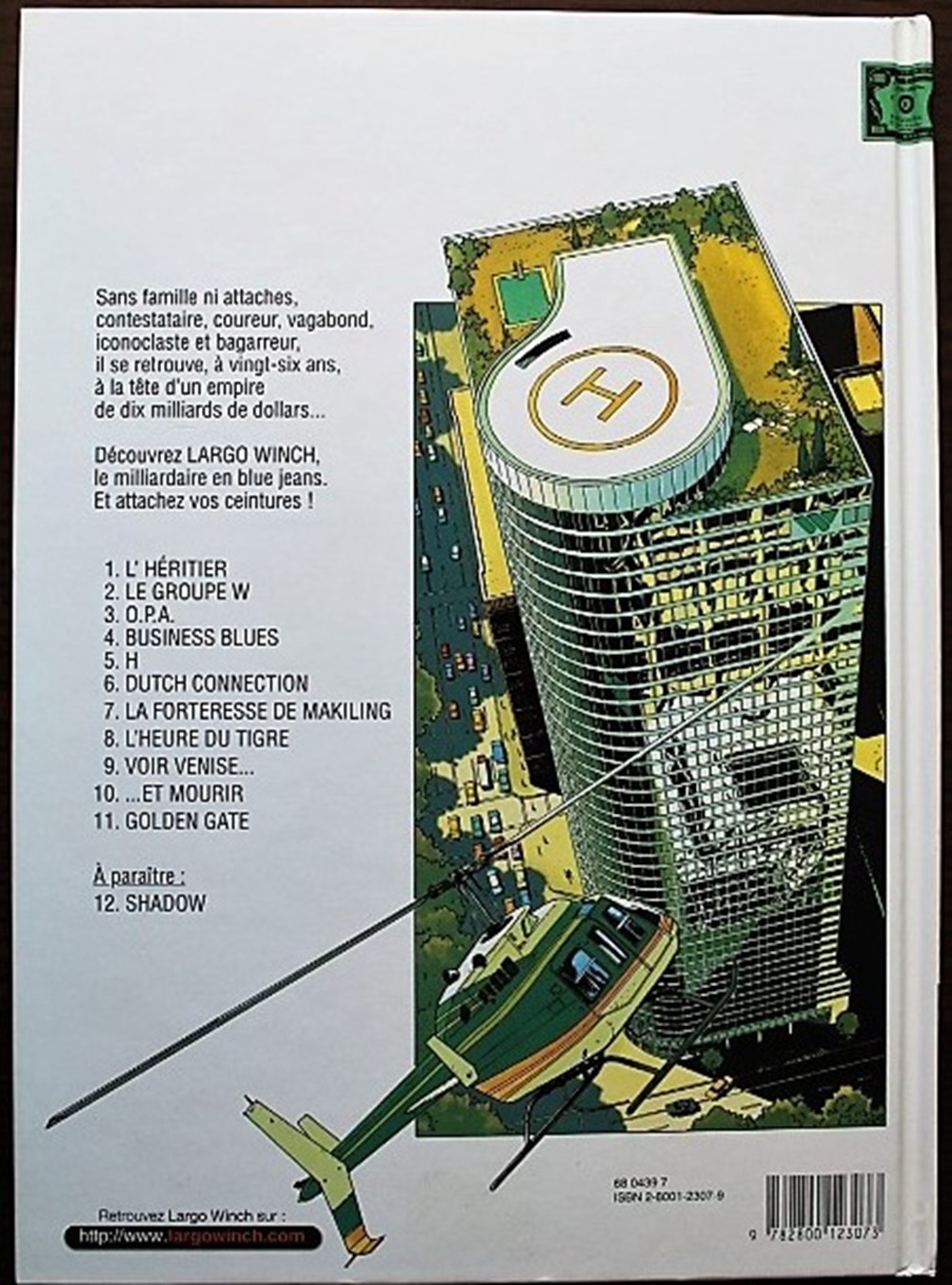 Largo Winch - 07 - La forteresse de Makiling - Rééd. 2001 livres bd revues bandes dessinees largo winch 07 la forteresse de makiling reed 2001