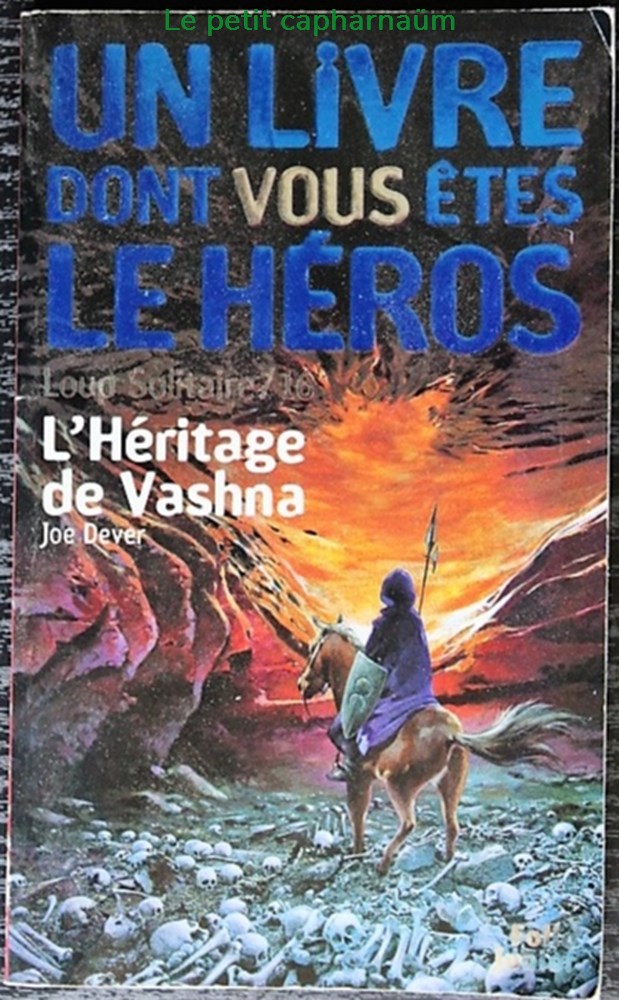 jeux societe jouets livre dont vous etes le heros ldvelh loup solitaire 16 heritage de vashna