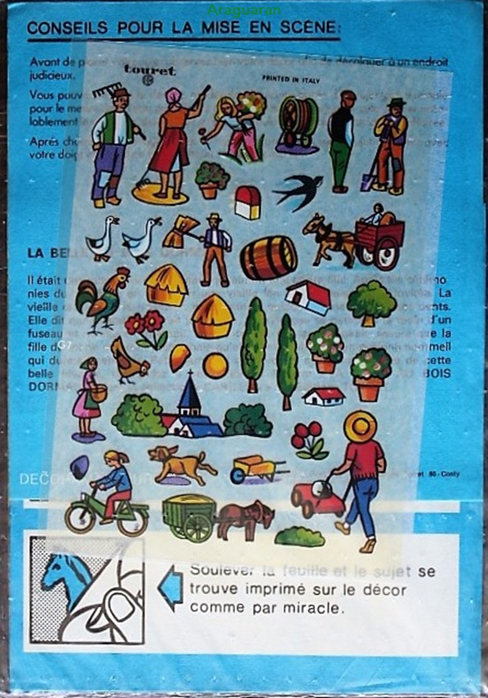 divers decorations magnets autocollants decalcomanies decorama touret la campagne