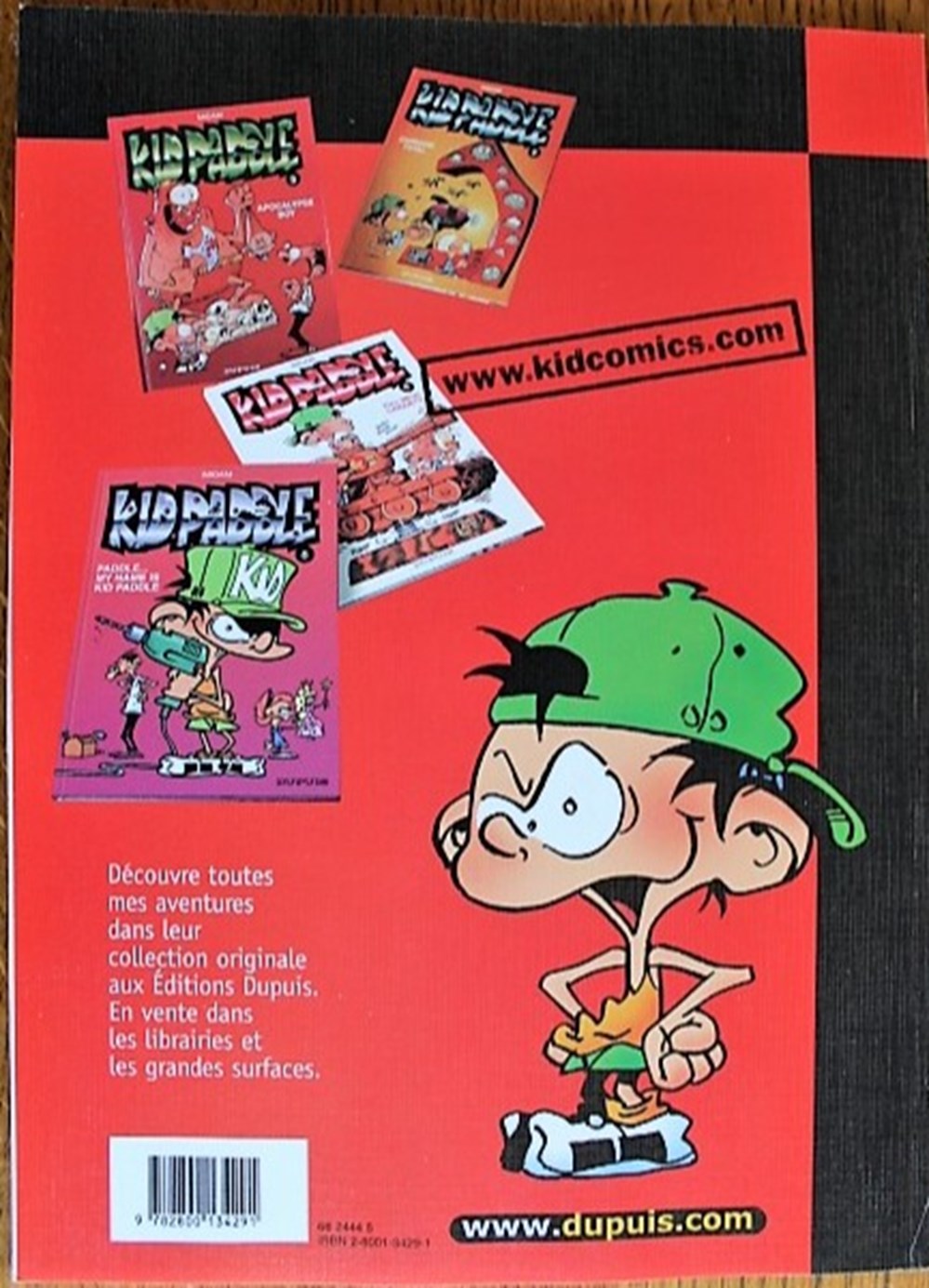 Kid Paddle - 04 - Full métal casquette - Rééd. 2004 Pirate livres bd revues bandes dessinees kid paddle 04 full metal casquette reed 2004 pirate