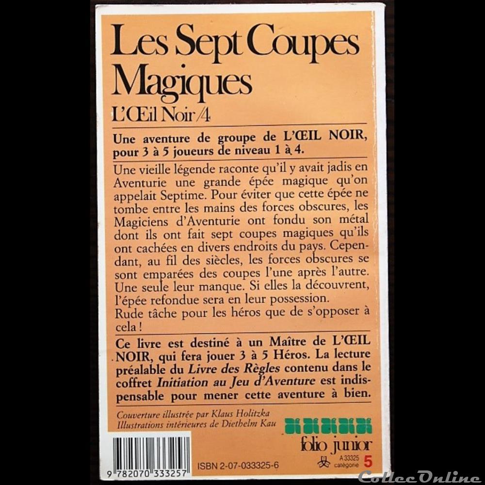 jeux jouets roles jeu de role oeil noir 04 les sept coupes magiques
