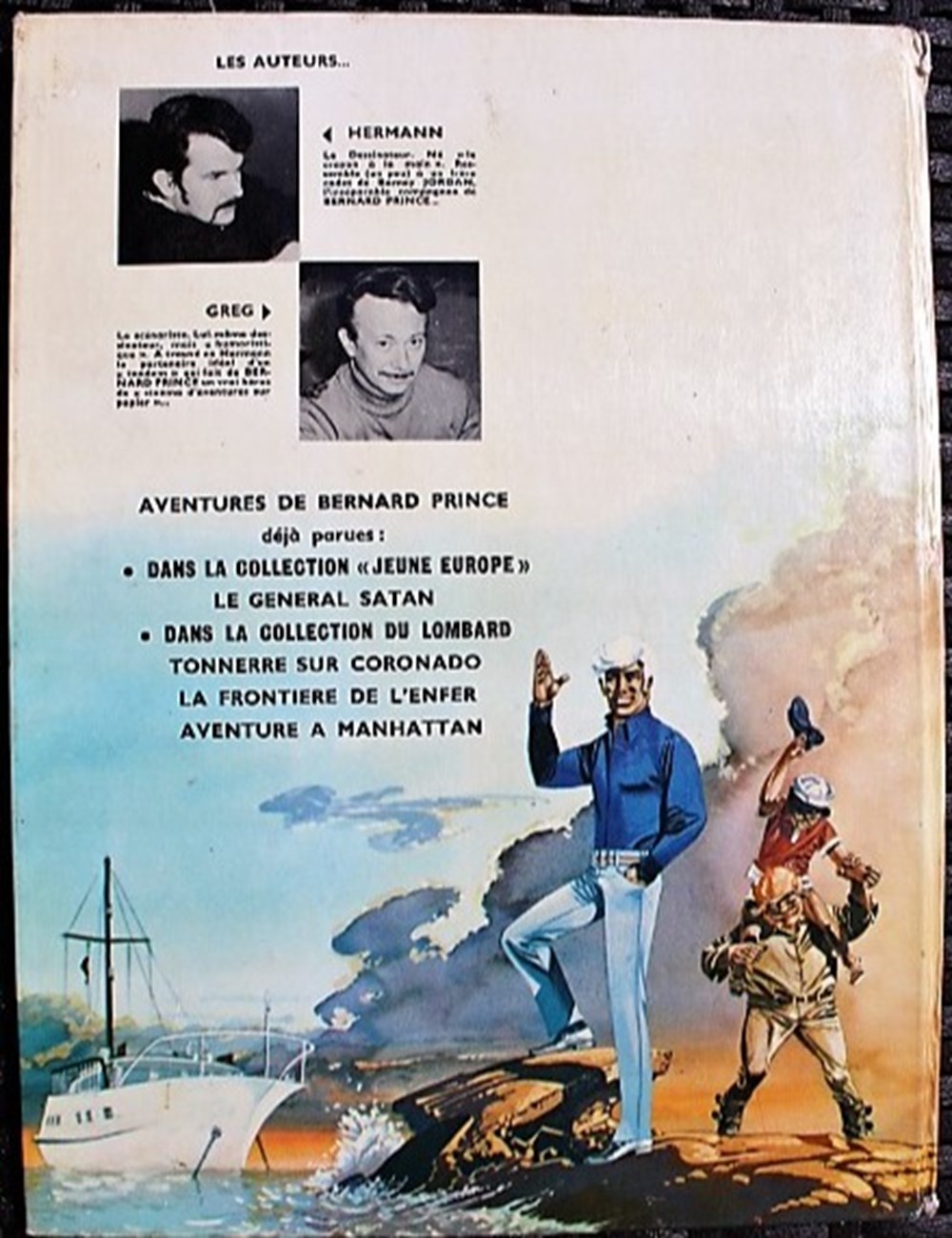 Bernard Prince - 04 - Aventure à Manhattan - EO 1971 livres bd revues bandes dessinees bernard prince 04 aventure a manhattan eo 1971
