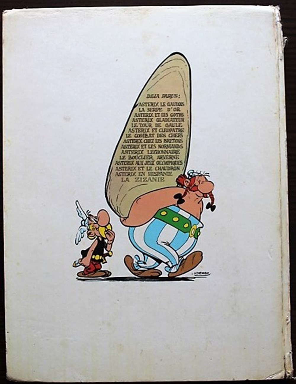 livres bd revues bandes dessinees album asterix 15 la zizanie eo 1970