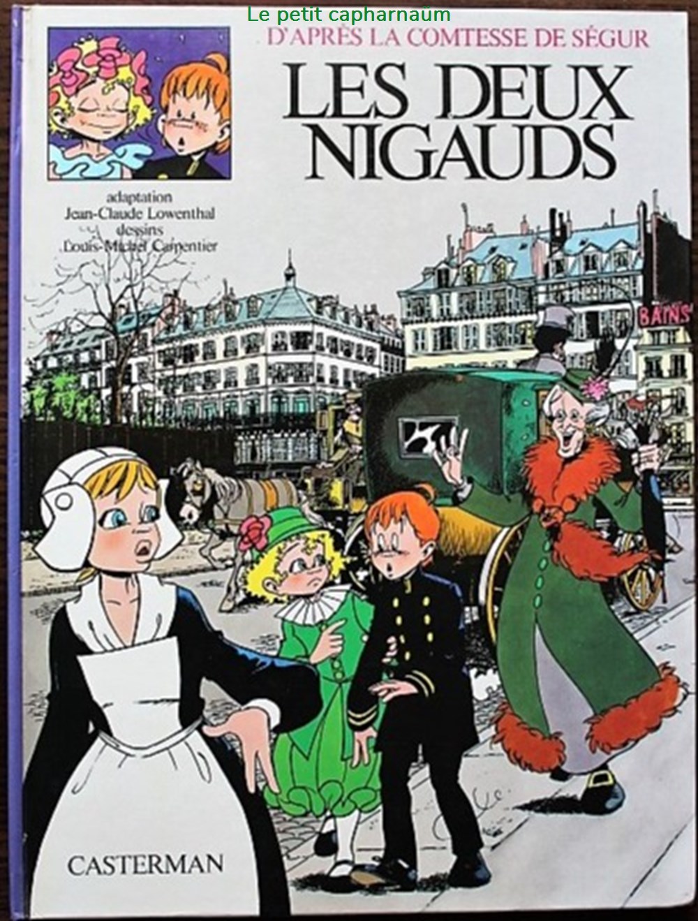 La Comtesse de Ségur - 05 - Les deux nigauds - Rééd. 1980 livres bd revues bandes dessinees la comtesse de segur 05 les deux nigauds reed 1980