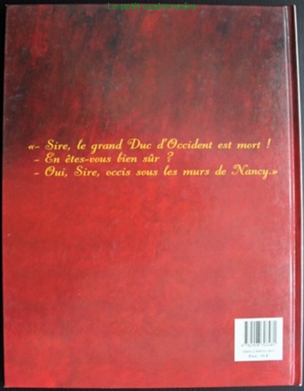 Album - Charles Le Hardi - EO 1995 livres bd revues bandes dessinees album charles le hardi eo 1995