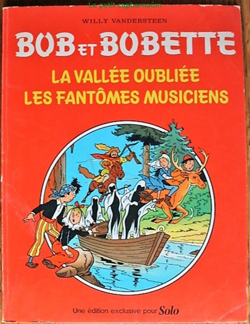 livres bd revues bandes dessinees bob et bobette 3eme serie 191 la vallee oubliee reed 1981 publicitaire solo