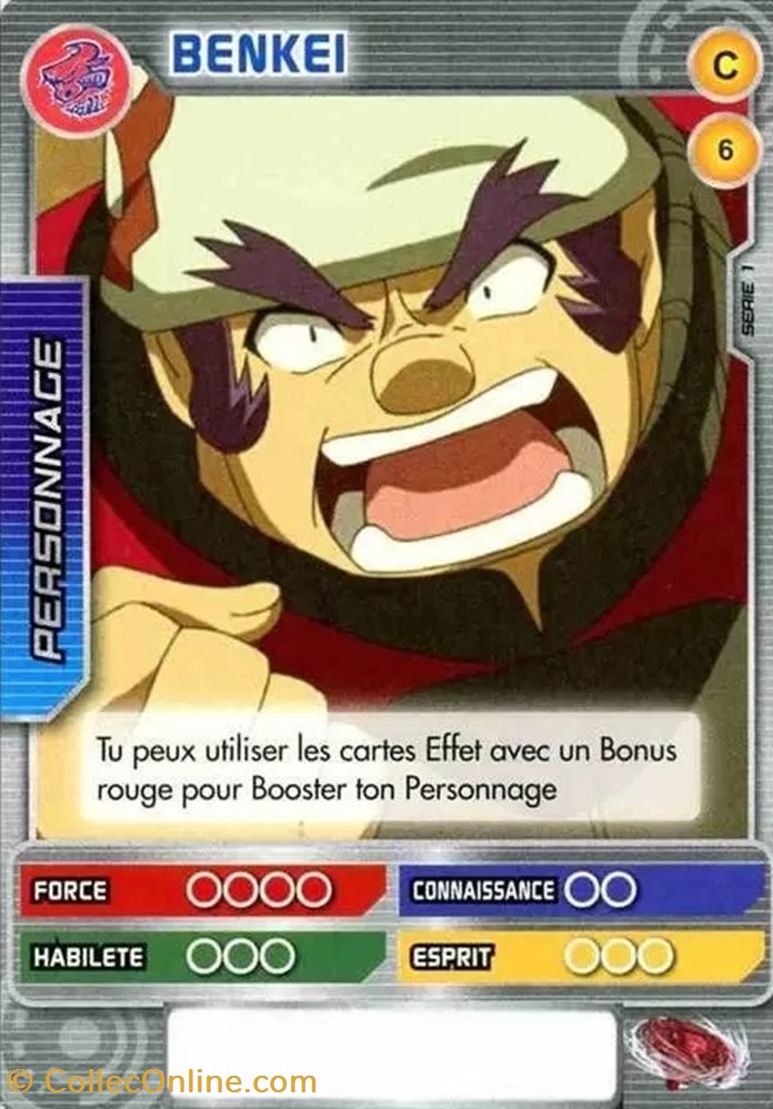 TCG Beyblade - 006/160 - Benkei jeux jouets jeu carte collectionner tcg beyblade 006 160 benkei