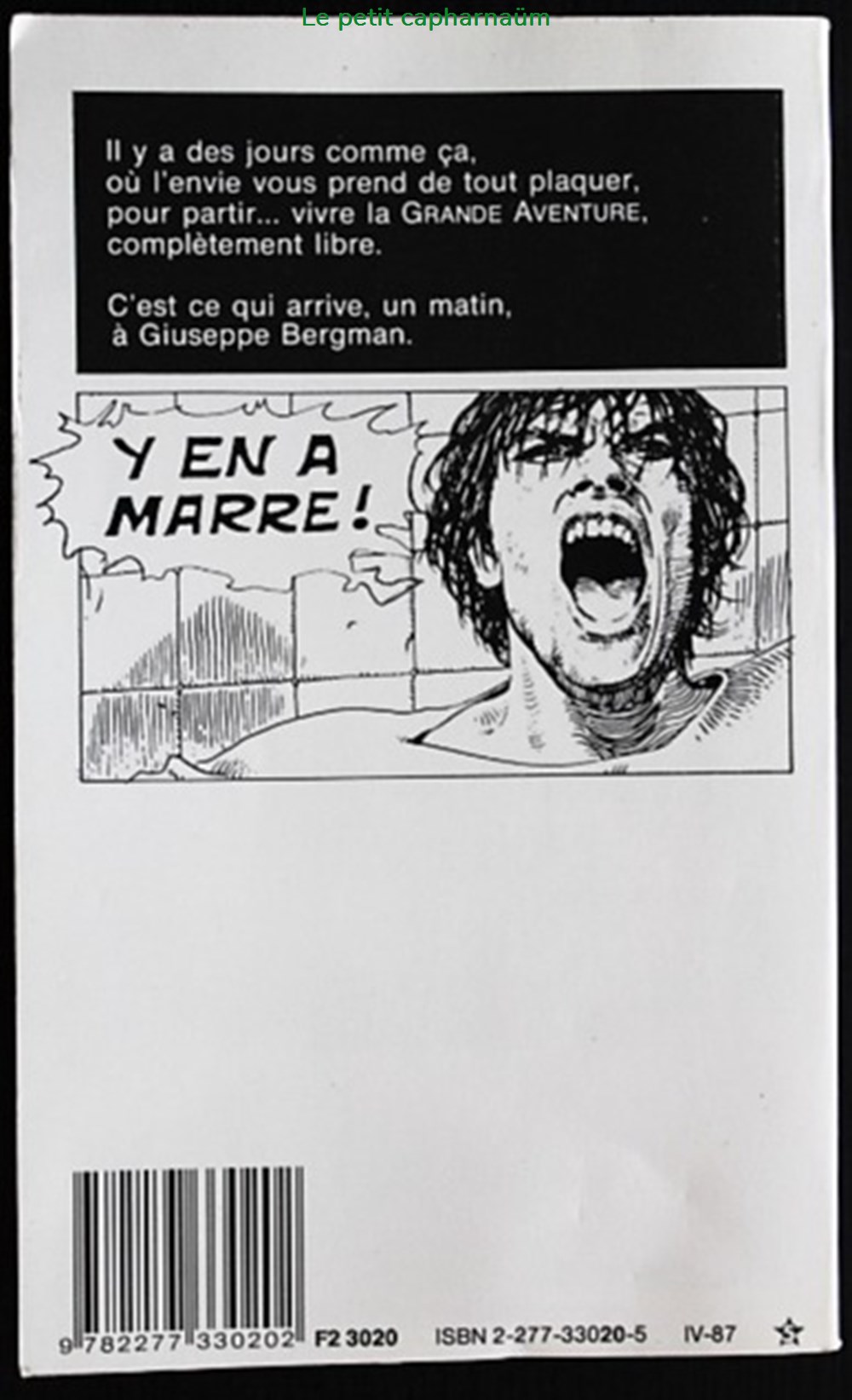 Giuseppe Bergman - 01 - HP et Giuseppe Bergman - J'ai Lu 1987 livres bd revues bandes dessinees giuseppe bergman 01 hp et giuseppe bergman ai lu 1987