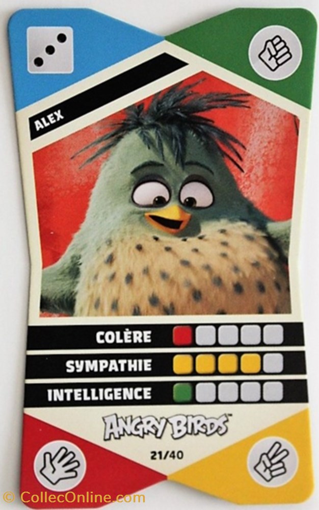 Angry Birds - C21 - Alex jeux jouets jeu de carte collectionner angry birds c21 alex