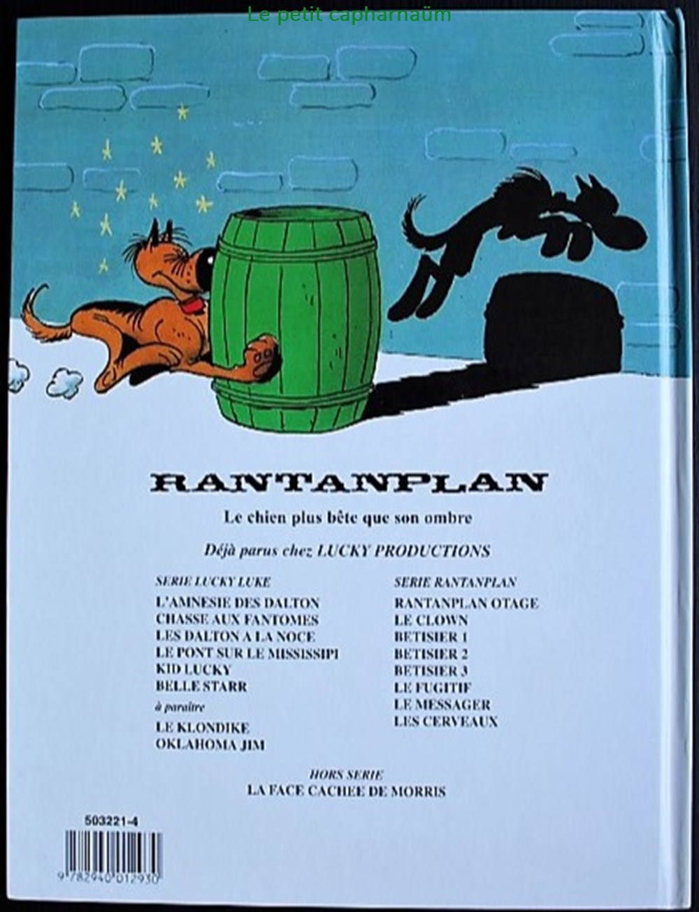Rantanplan - 10 - Les cerveaux - EO 1996 livres bd revues bandes dessinees rantanplan 10 les cerveaux eo 1996