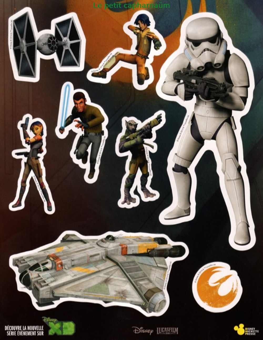 livres bd revues picsou magazine n 505 planche 12 stickers star wars rebels