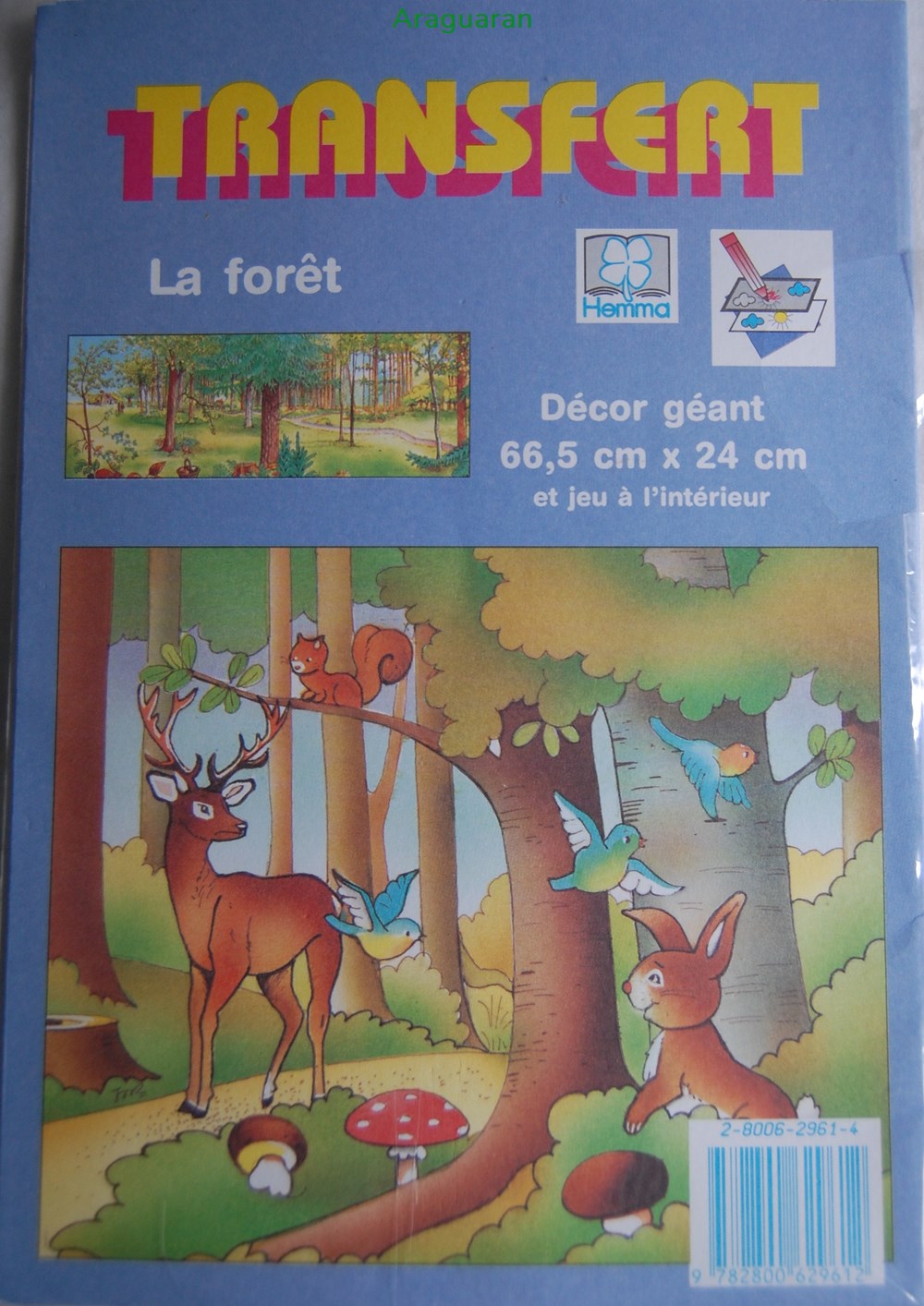 Décorama - Hemma Transfert - La forêt divers decorations magnets autocollants decalcomanies decorama hemma transfert la foret