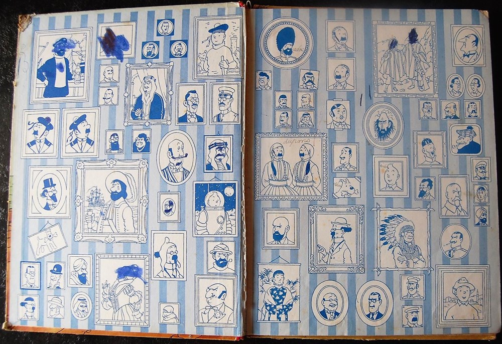 livres bd revues bandes dessinees tintin 10 etoile mysterieuse reed 1960 b29