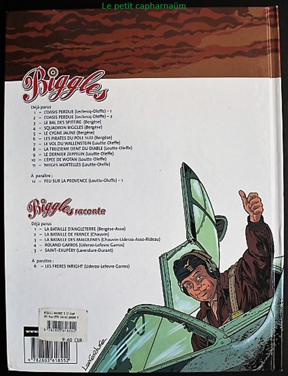 Biggles raconte... - 05 - Saint-Exupéry - EO 2003 livres bd revues bandes dessinees biggles raconte 05 saint exupery eo 2003