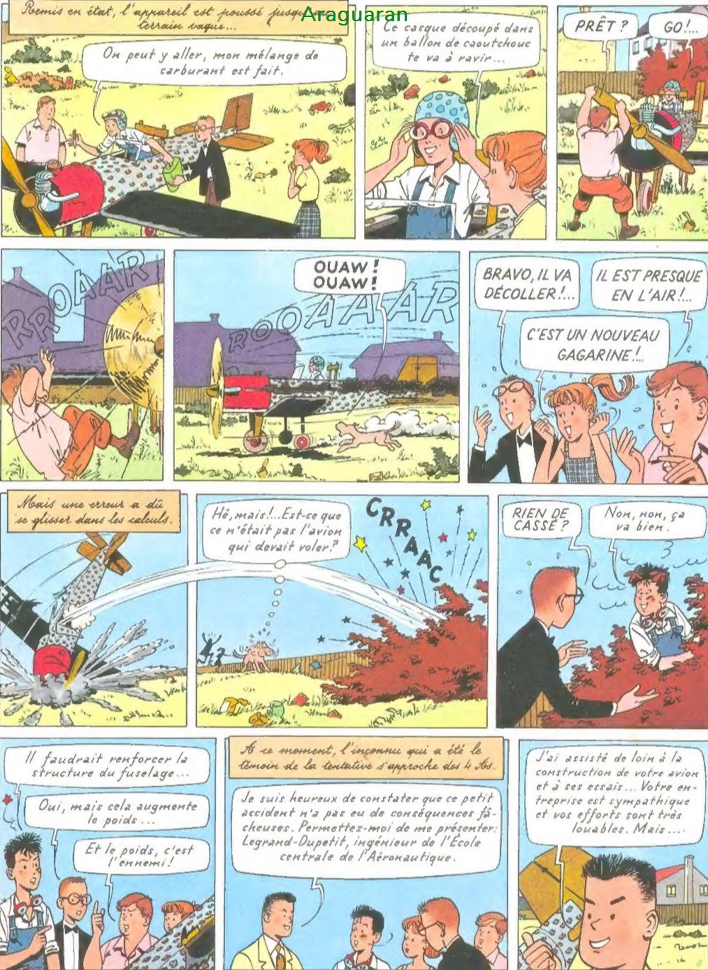 Album - 4 as (Les) - 02 - Les 4 as et l'aéroglisseur 8 livres bd revues bandes dessinees album 4 as les 02 les 4 as et aeroglisseur