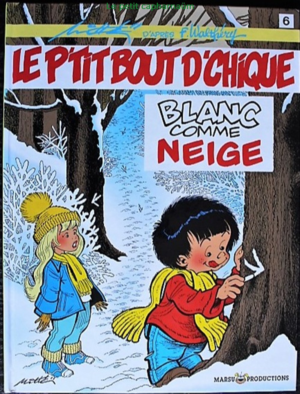 livres bd revues bandes dessinees le tit bout chique 6 blanc comme neige eo 1998