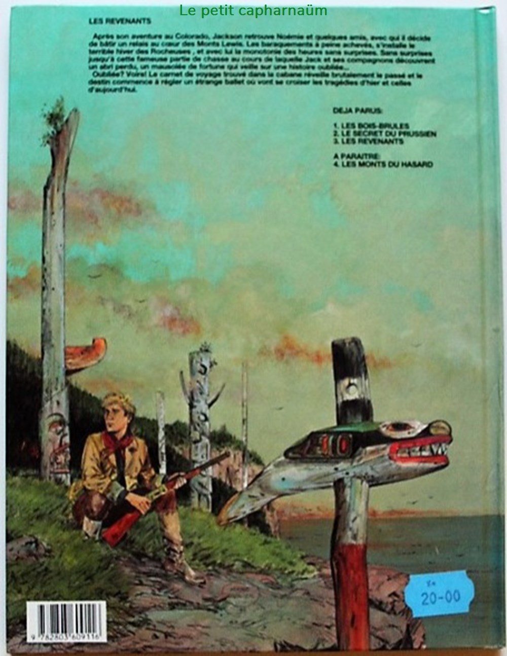Jackson - 03 - Les revenants - EO 1991 livres bd revues bandes dessinees jackson 03 les revenants eo 1991