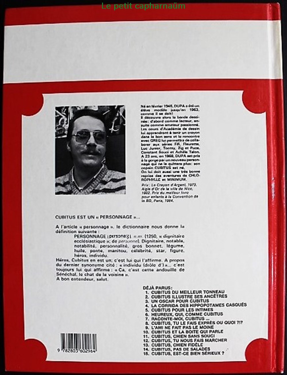Cubitus - 06 - Heureux qui comme Cubitus - Rééd. 1984 livres bd revues bandes dessinees cubitus 06 heureux qui comme cubitus reed 1984