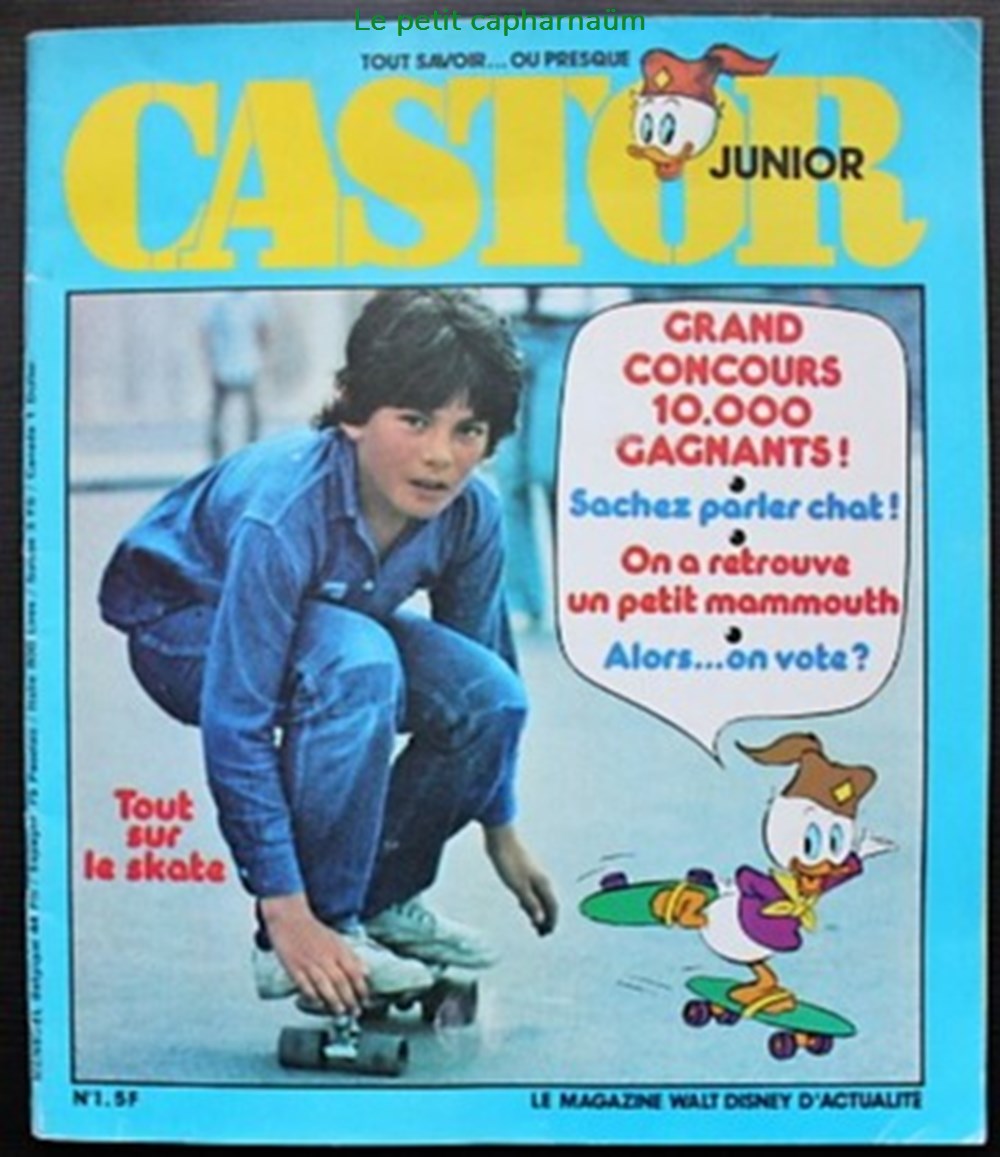 Castor junior Magazine - 01 - 01 février 1978 livres bd revues castor junior magazine 01 01 fevrier 1978