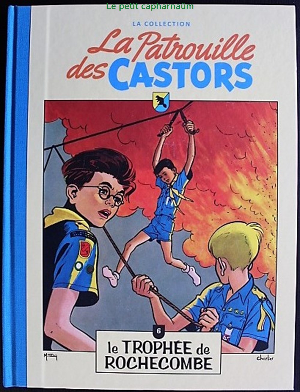 La patrouille des castors - 06 - Le trophée de Rochecombe - Rééd. 2014 livres bd revues bandes dessinees la patrouille des castors 06 le trophee de rochecombe reed 2014