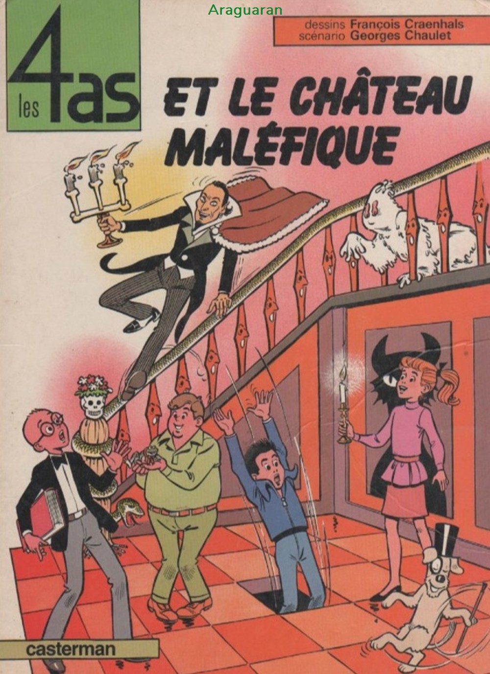 Album - 4 as (Les) - 20 - Les 4 as et le château maléfique livres bd revues bandes dessinees album 4 as les 20 les 4 as et le chateau malefique