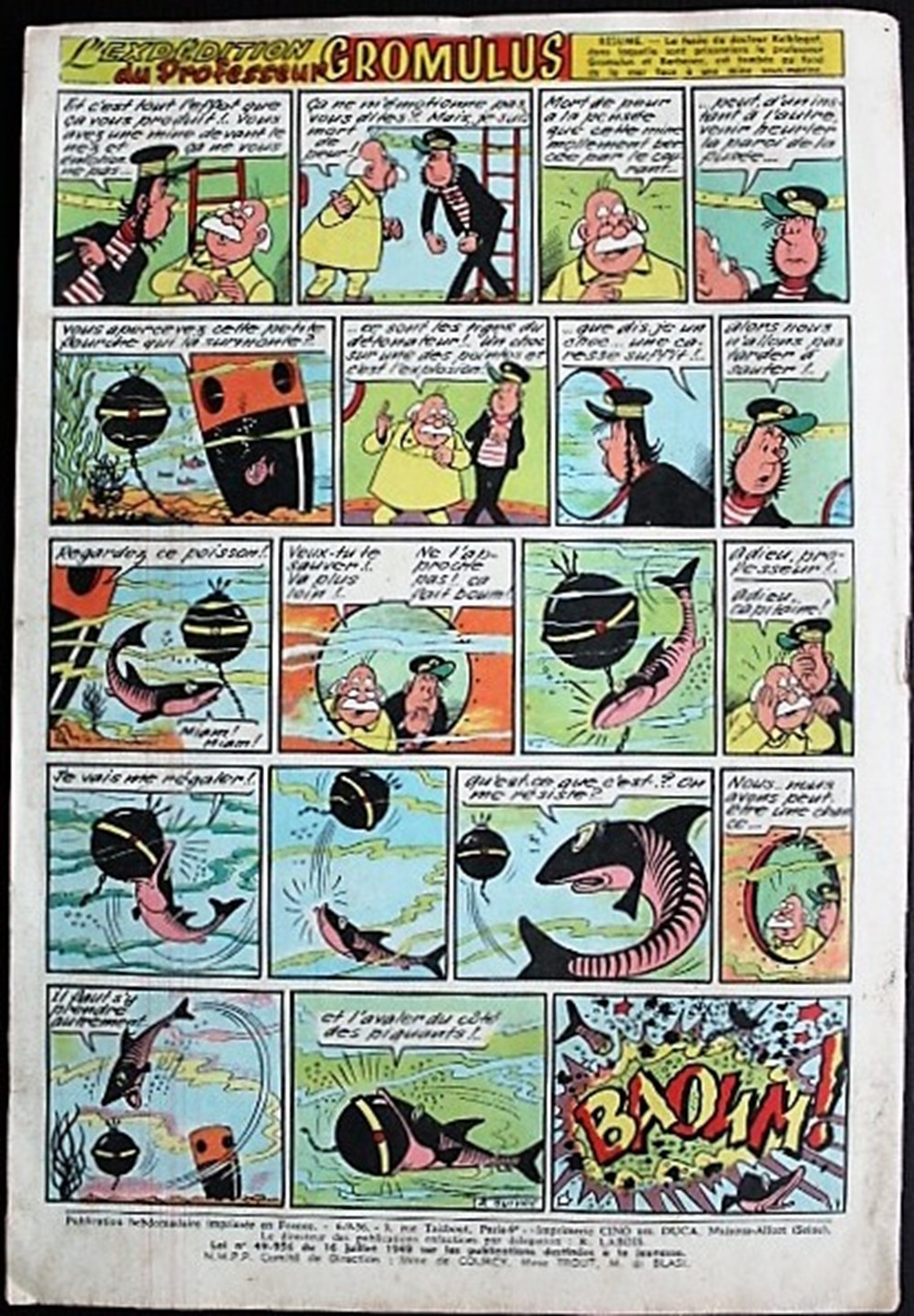 L'intrépide (2ème série) - N° 358 - 06 septembre 1956 livres bd revues vieux journaux l intrepide 2eme serie n 358 06 septembre 1956