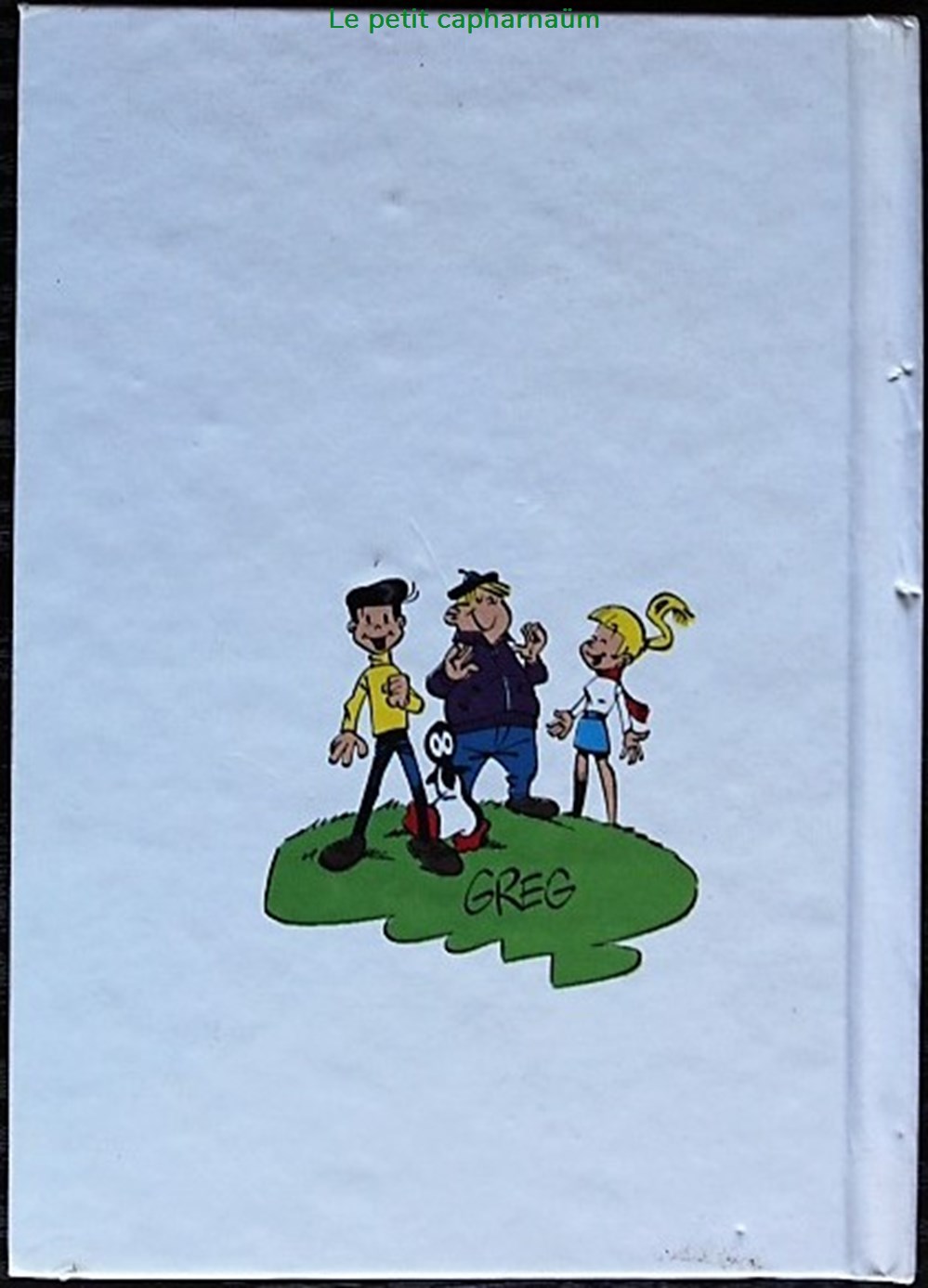 livres bd revues bandes dessinees pic nic et caprice 03 le fantome de joli bois gourmand eo 1998 publicitaire caprice des dieux