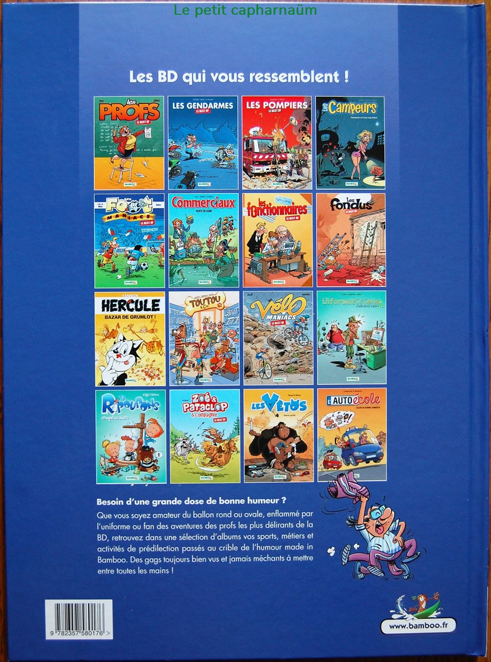 Les Foot-maniacs - Best of - EO 2013 livres bd revues bandes dessinees les foot maniacs best of eo 2013