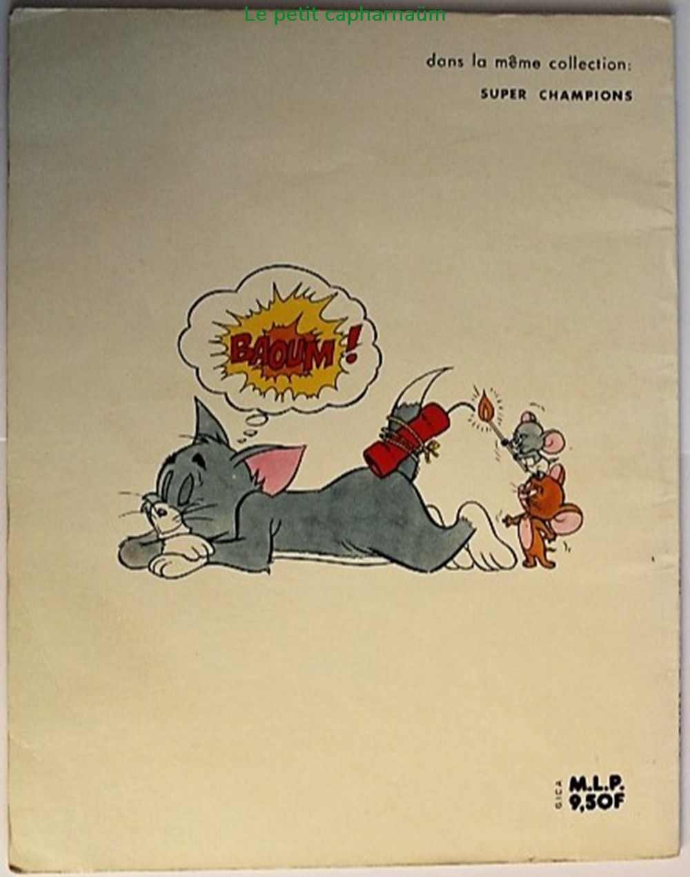 Tom et Jerry (Edition M.C.L.) - 02 - Mélodie en "chat" majeur - EO 1977 livres bd revues bandes dessinees tom et jerry edition m c l 02 melodie en chat majeur eo 1977